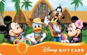 Disney Gift Card Giveaway