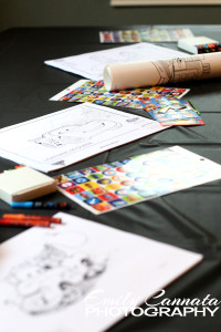 Coloring table